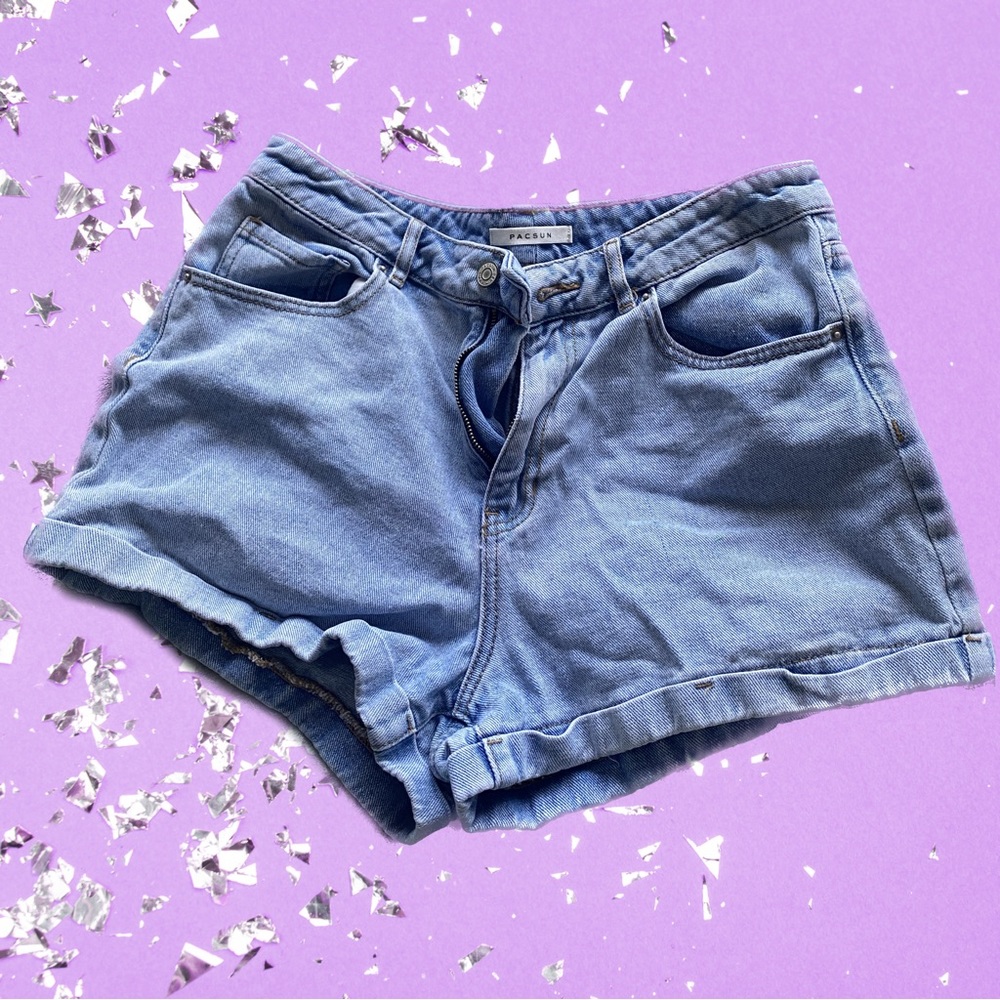 PACSUN high waisted short shorts